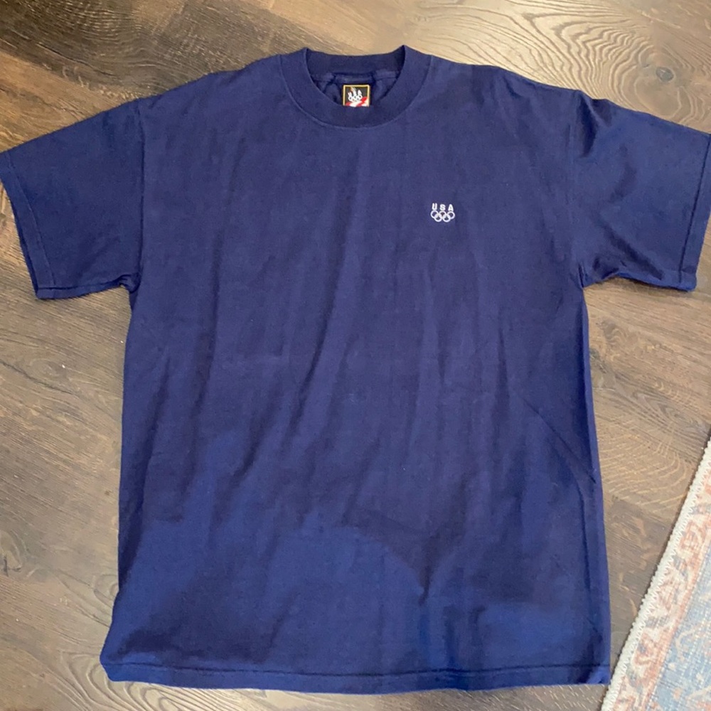 Olympic vintage embroidered T-shirt